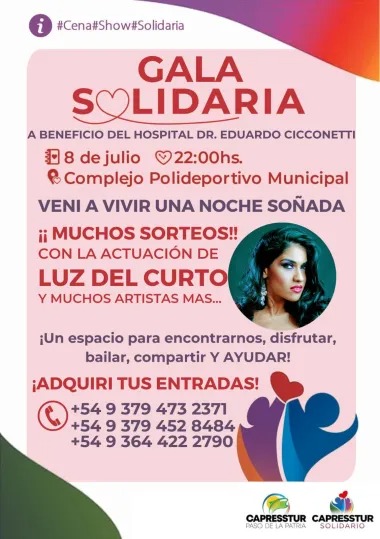 Paso de la Patria: mujeres empresarias invitan a una gala solidaria a beneficio del hospital local